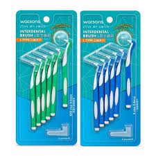 香港進口Watsons屈臣氏L型牙縫刷正畸牙間清潔刷成人