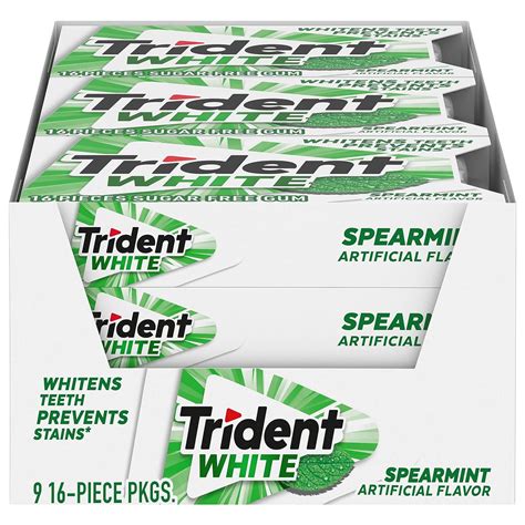 Trident White潔白系列無糖香口膠 香港銷售款產品圖